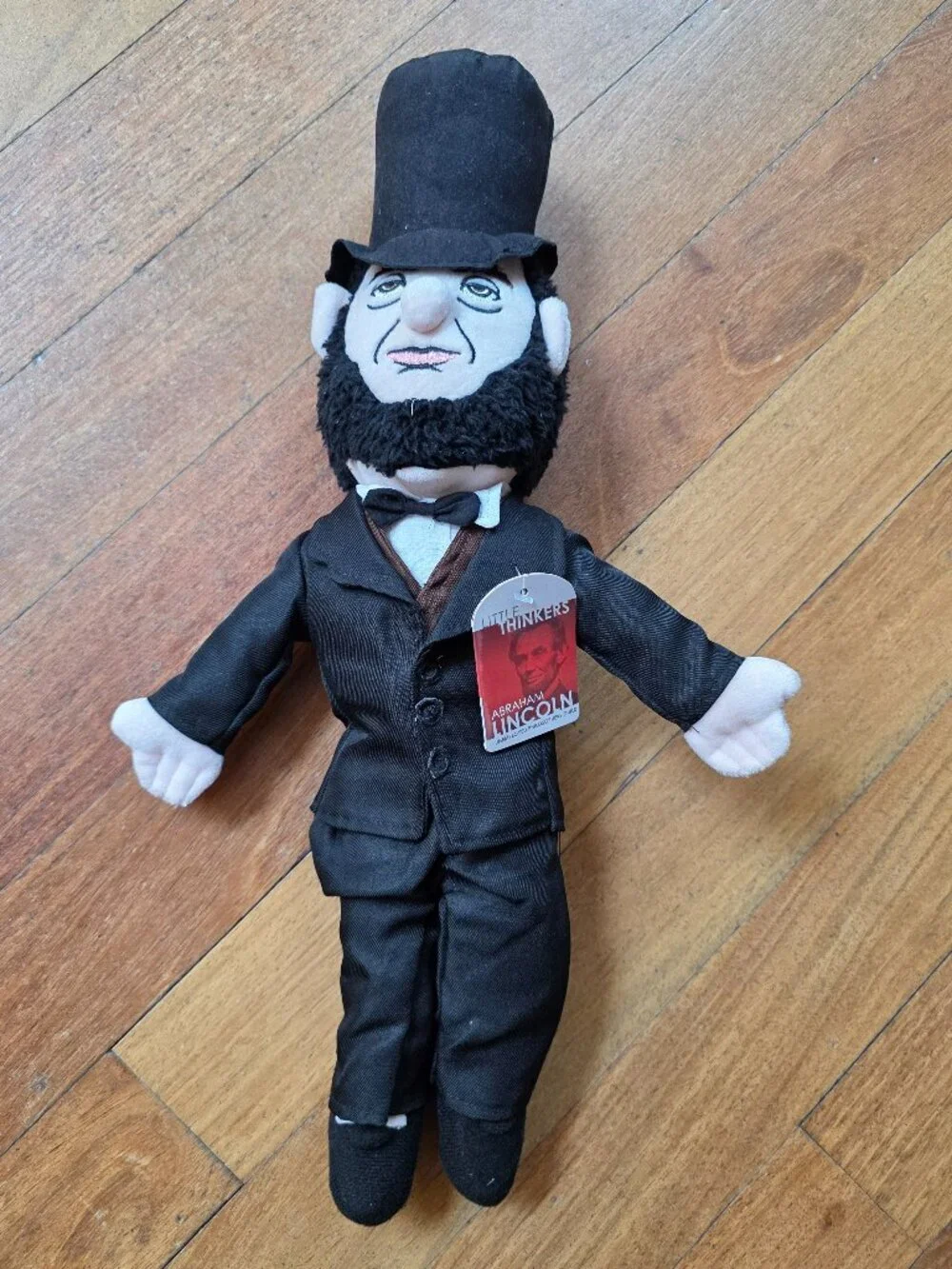 NWT Abraham Lincoln Little Thinker - 12